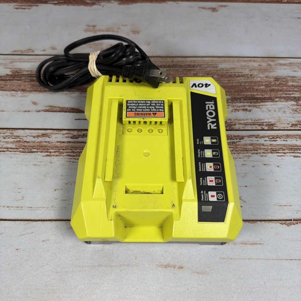 Genuine RYOBI OP401 40-Volt Lithium Battery Power Charger